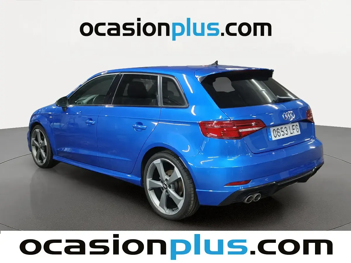 Usado Audi A3 Sportback S-Line 150 CV (110 kW) 2020 Azul Utilitario