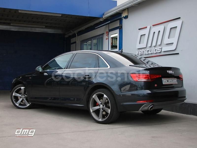 Usado Audi A4 S-Line 152 CV (111 kW) 2018 Negro Berlina