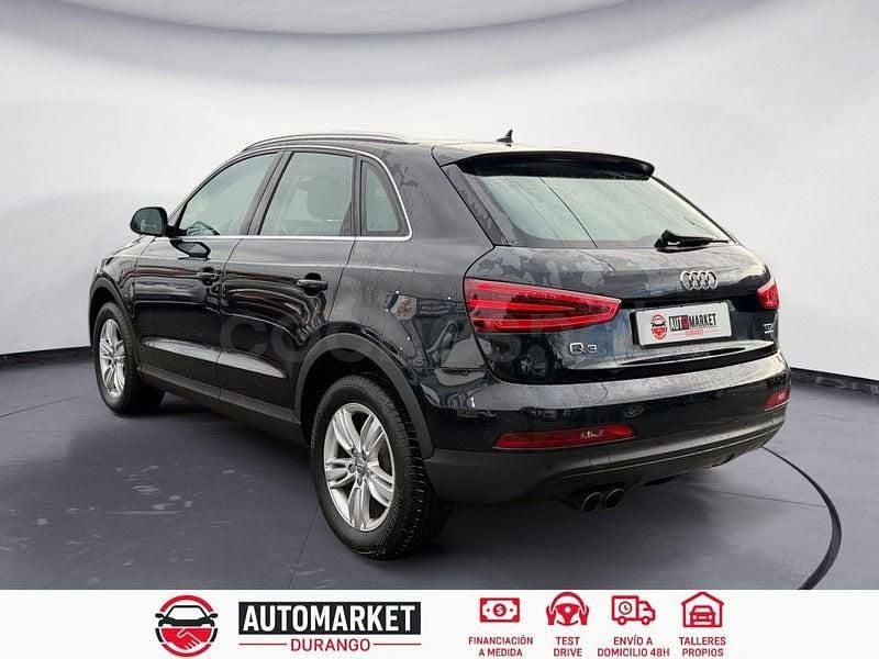 Usado Audi Q3 S-Line 177 CV (130 kW) 2014 Negro SUV