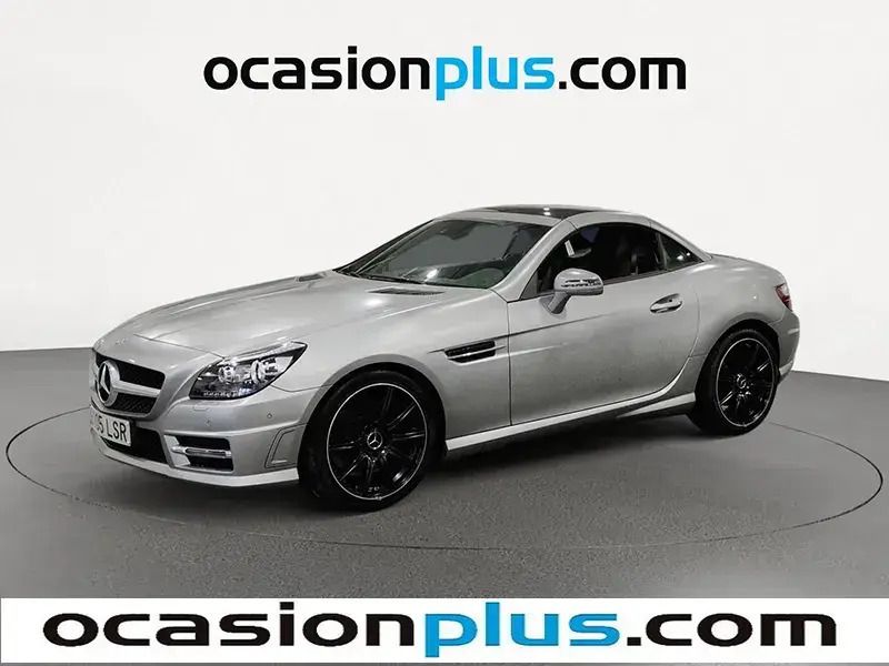 Gris Usado 2016 Mercedes SLK350 Descapotable | 38.890 € - Imagen 1/4