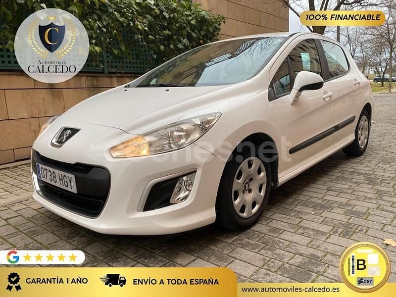 Usado Peugeot 308 Active 92 CV (67 kW) 2011 Blanco Berlina