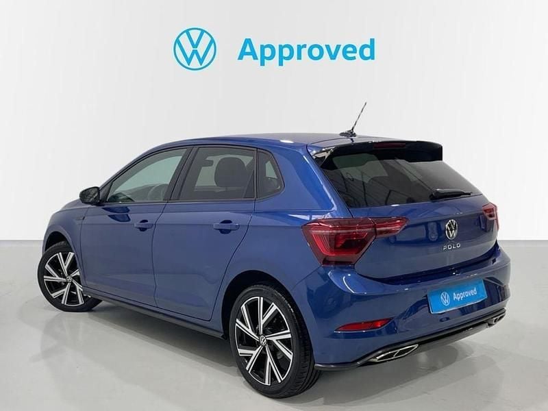Usado VW Polo R-line 110 CV (80 kW) 2022 Azul Utilitario