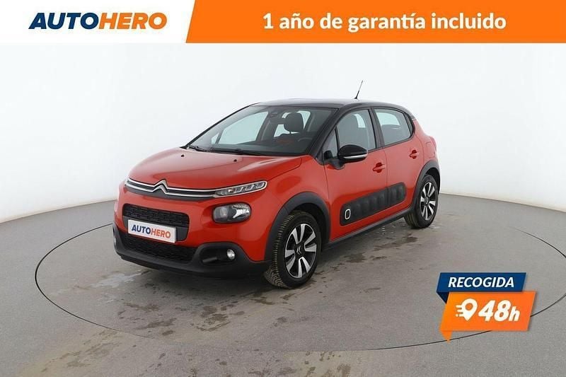 Rojo Usado 2018 Citroën C3 Feel Utilitario | 8199 € (Precio justo) - Imagen 1/3