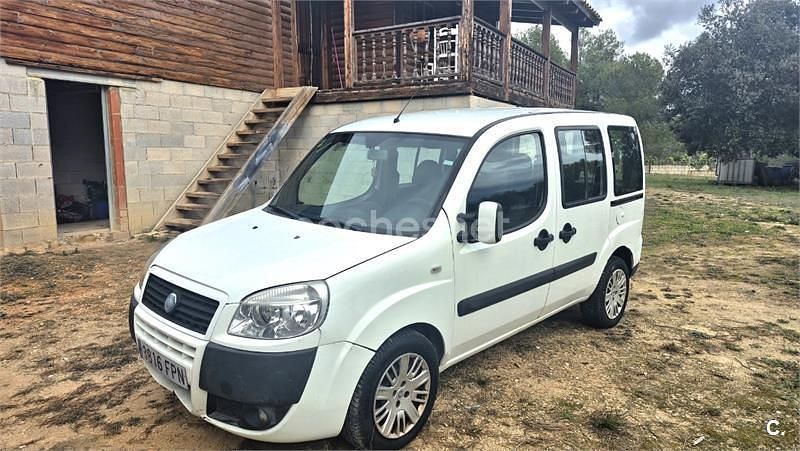 Blanco Usado 2009 Fiat Doblò Monovolumen | 4500 € (Buen precio) - Imagen 1/4