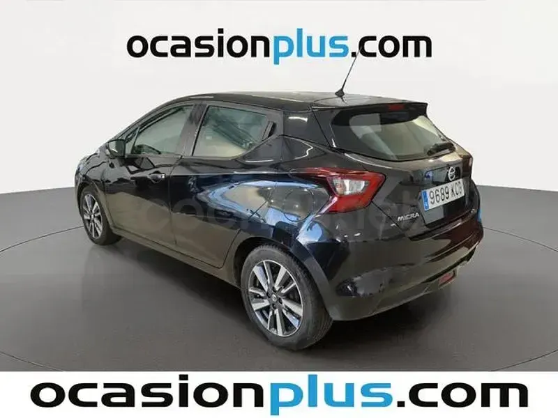 Usado Nissan Micra Acenta 90 CV (66 kW) 2017 Negro Utilitario
