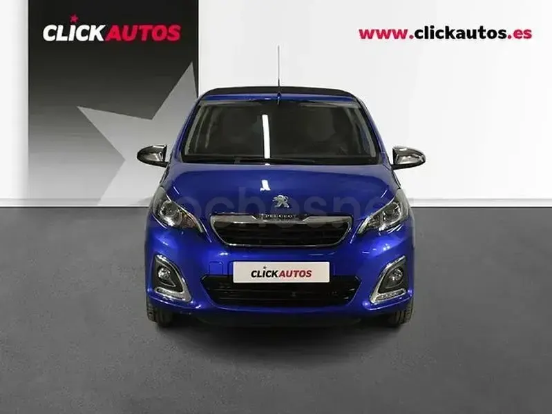 Usado Peugeot 108 Allure 72 CV (52 kW) 2021 Azul Berlina