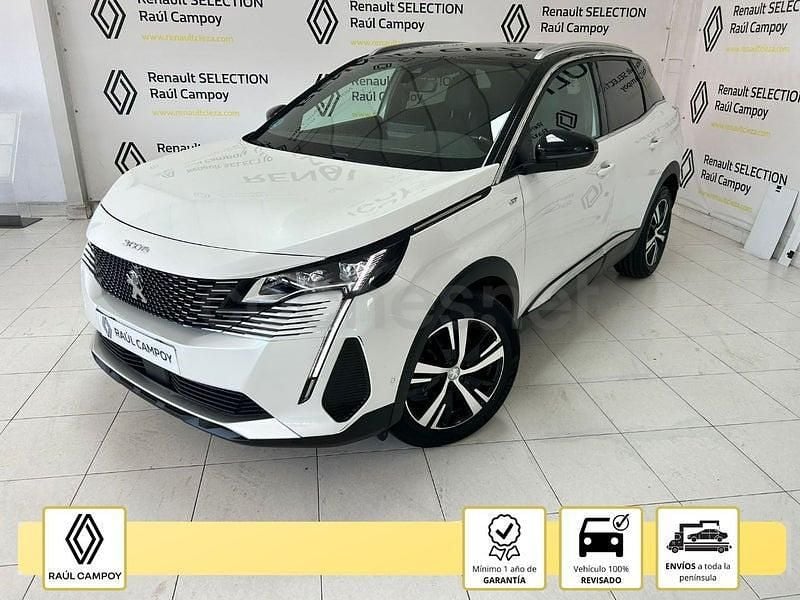 Usado Peugeot 3008 GT 130 CV (95 kW) 2021 Blanco SUV