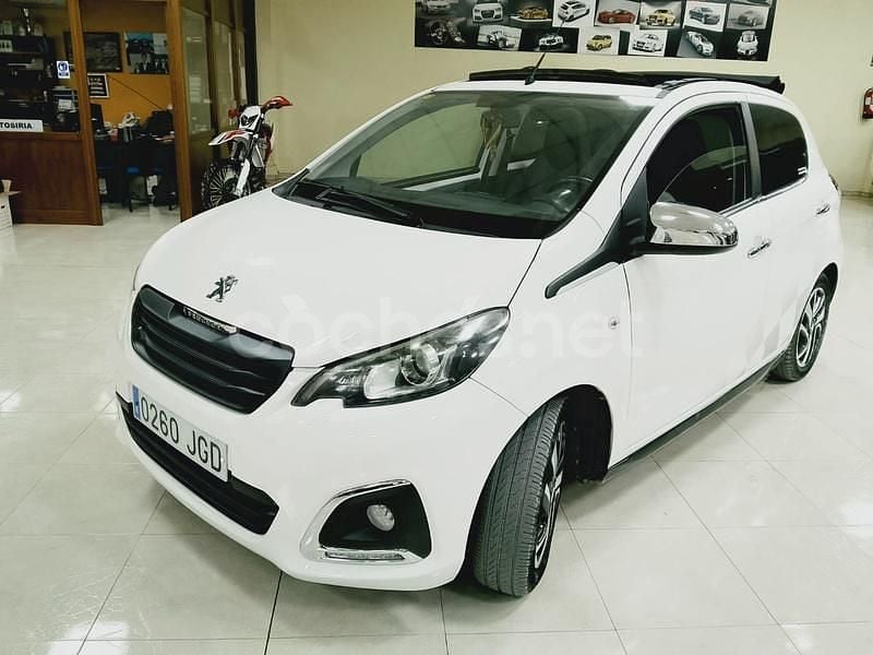 Blanco Usado 2015 Peugeot 108 Allure Berlina | 5500 € (Precio justo) - Imagen 1/4
