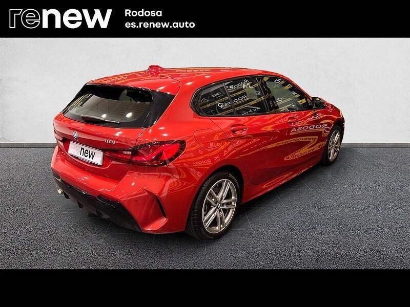 Usado BMW 118 M Sport 136 CV (100 kW) 2021 Rojo Utilitario