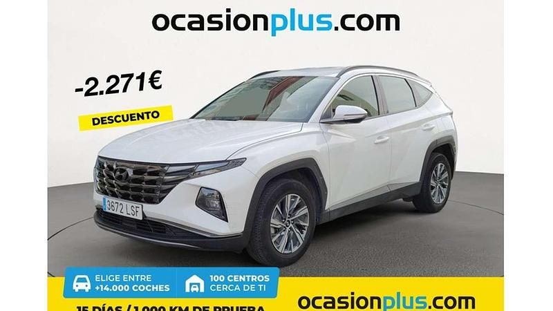 Blanco Usado 2021 Hyundai Tucson SUV | 22.719 € (Super precio) - Imagen 1/4