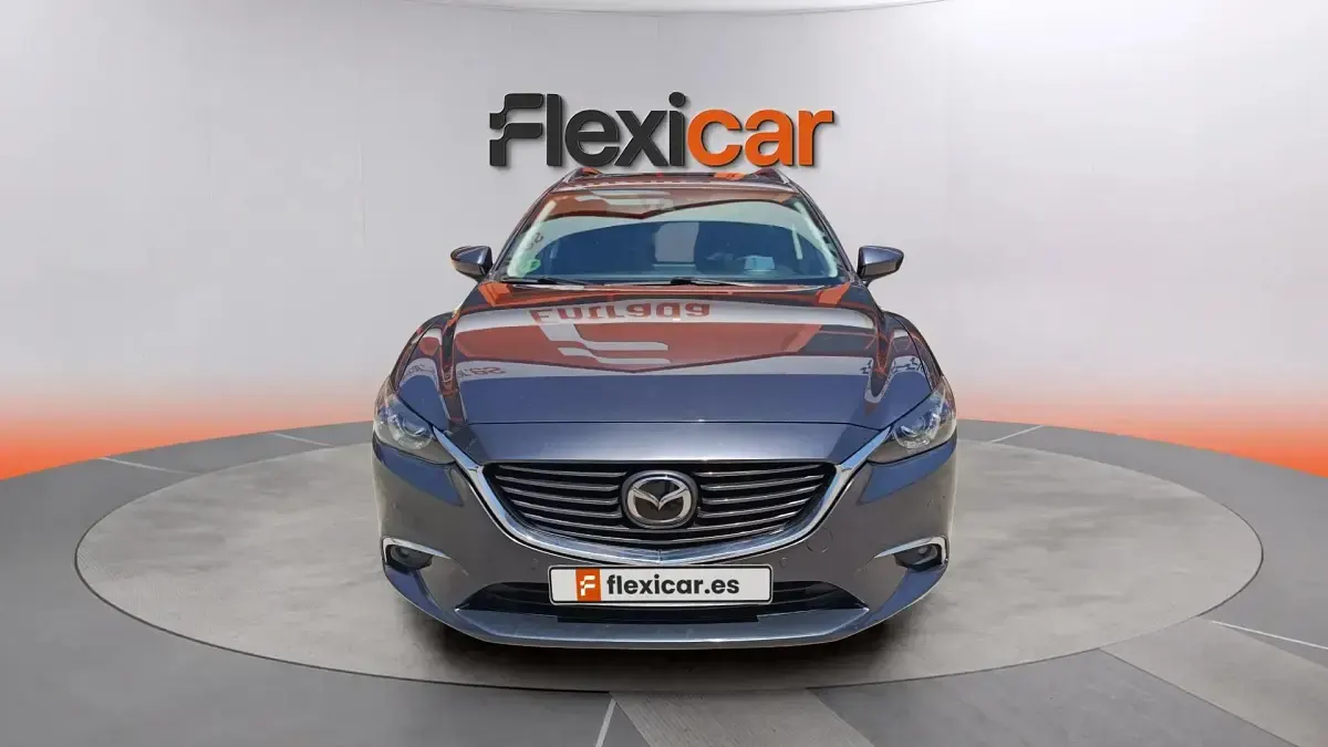 Usado Mazda 6 Luxury 150 CV (110 kW) 2016 Gris Familiar