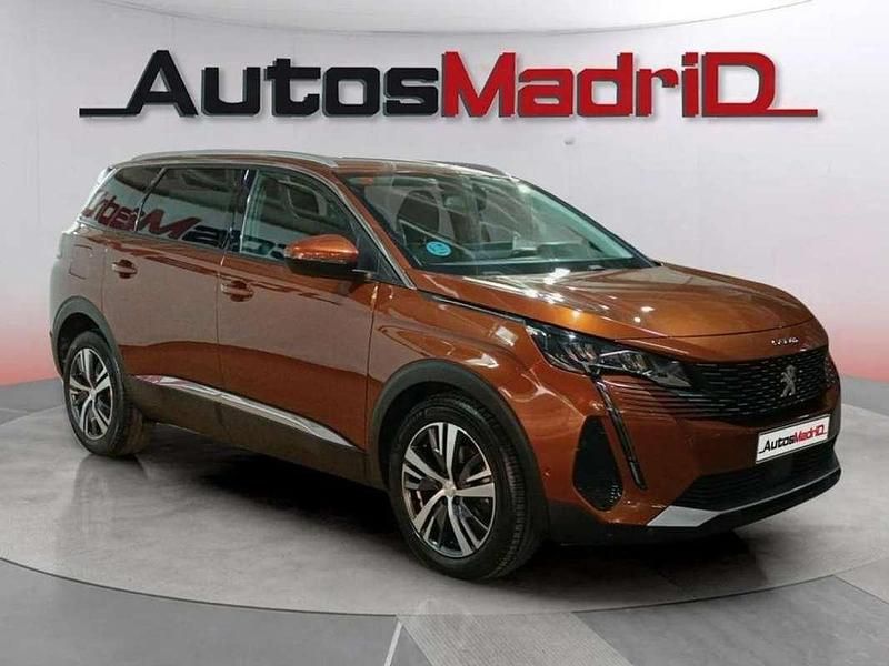 Marrón Usado 2021 Peugeot 5008 Allure Monovolumen | 17.490 € (Buen precio) - Imagen 1/4