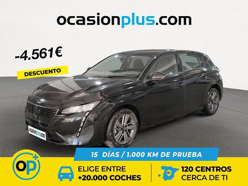 Usado Peugeot 308 Active 130 CV (95 kW) 2024 Negro Berlina