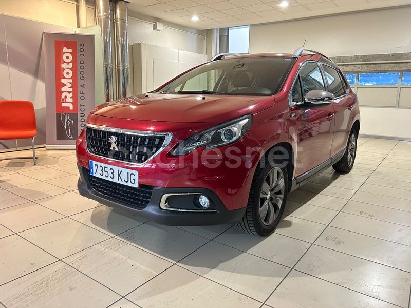 Granate Usado 2018 Peugeot 2008 Style SUV | 10.990 € (Precio justo) - Imagen 1/4