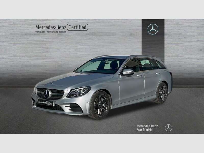 Plateado Usado 2019 Mercedes C220 Familiar | 25.595 € (Precio justo) - Imagen 1/4