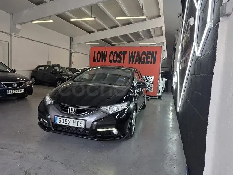 Usado Honda Civic Sport 120 CV (88 kW) 2013 Negro Berlina