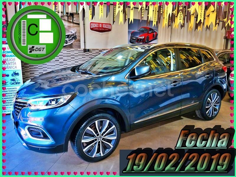Gris / plata Usado 2019 Renault Kadjar Intens SUV | 14.900 € (Buen precio) - Imagen 1/3