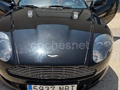 Usado Aston Martin DB9 450 CV (330 kW) 2008 Negro Descapotable