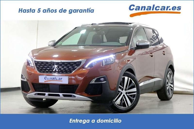 Marrón Usado 2019 Peugeot 3008 Allure Monovolumen | 15.589 € (Super precio) - Imagen 1/4