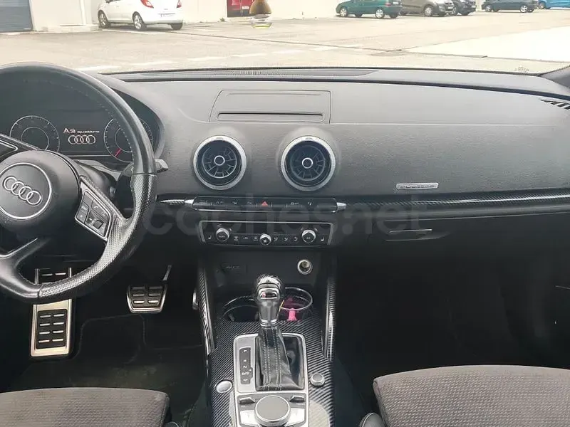 Usado Audi A3 S-Line 184 CV (135 kW) 2017 Gris / plata Berlina