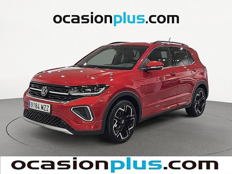 Rojo Usado 2025 VW T-Cross R-line SUV | 26.773 € (Precio justo) - Imagen 1/4