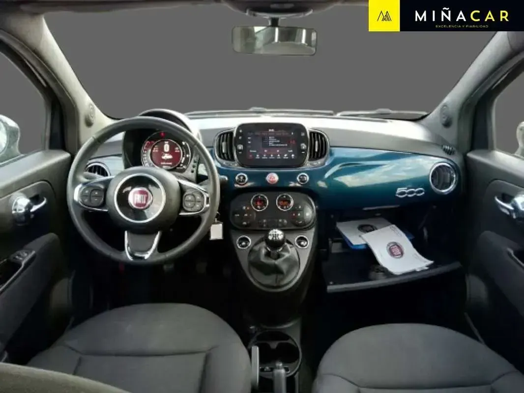 Usado Fiat 500 69 CV (50 kW) 2024 Azul Utilitario