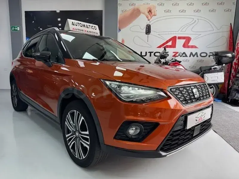 Usado Seat Arona XCELLENCE 116 CV (85 kW) 2018 Naranja SUV