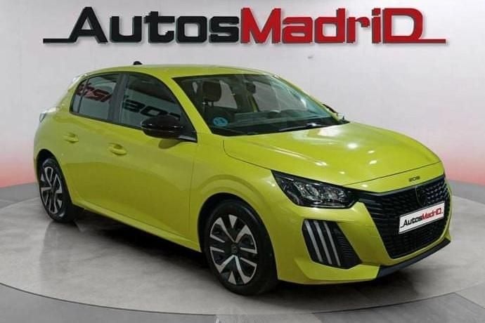 Amarillo Usado 2024 Peugeot 208 Allure Utilitario | 12.490 € (Super precio) - Imagen 1/4