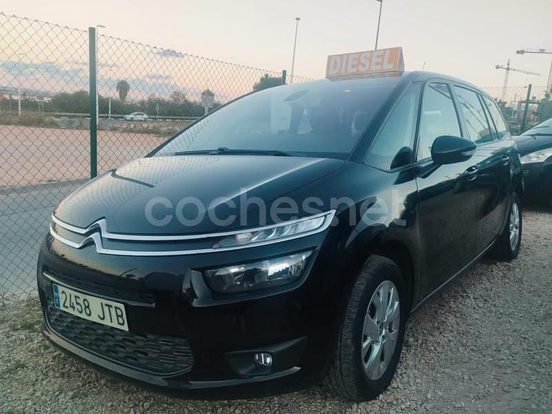 Usado Citroën C4 Picasso Intensive 115 CV (84 kW) 2014 Negro Monovolumen