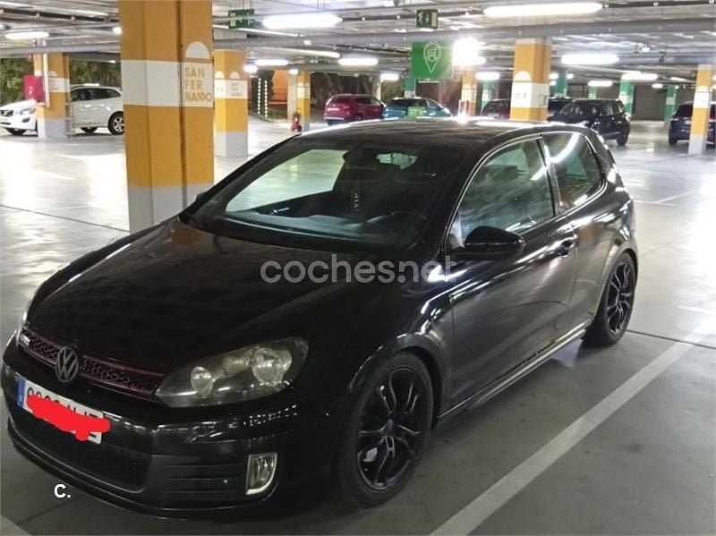 Usado VW Golf VI GTI 210 CV (154 kW) 2011 Negro Utilitario
