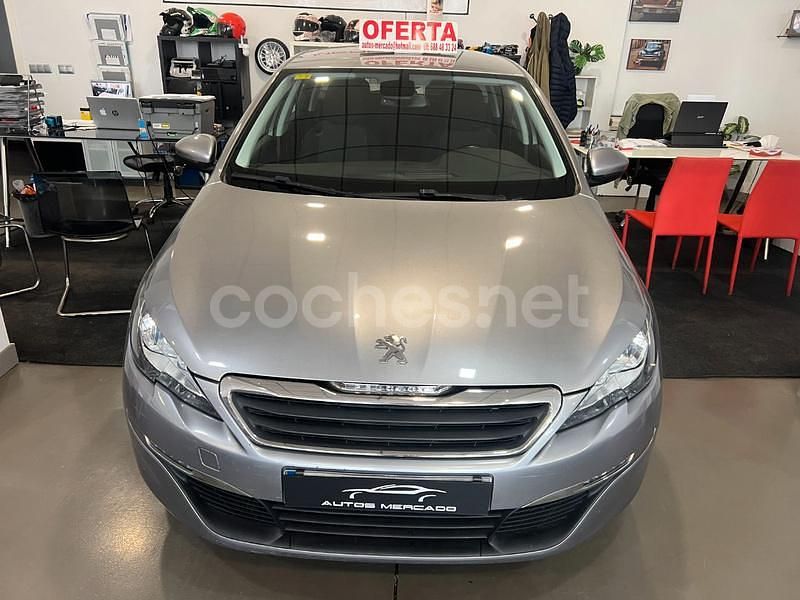 Gris / plata Usado 2016 Peugeot 308 SW Active Familiar | 8450 € (Buen precio) - Imagen 1/4