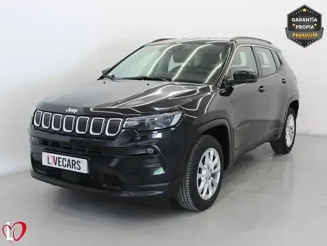 Käytetty Jeep Compass Longitude 140 HP (102 kW) 2022 Musta Katumaasturi