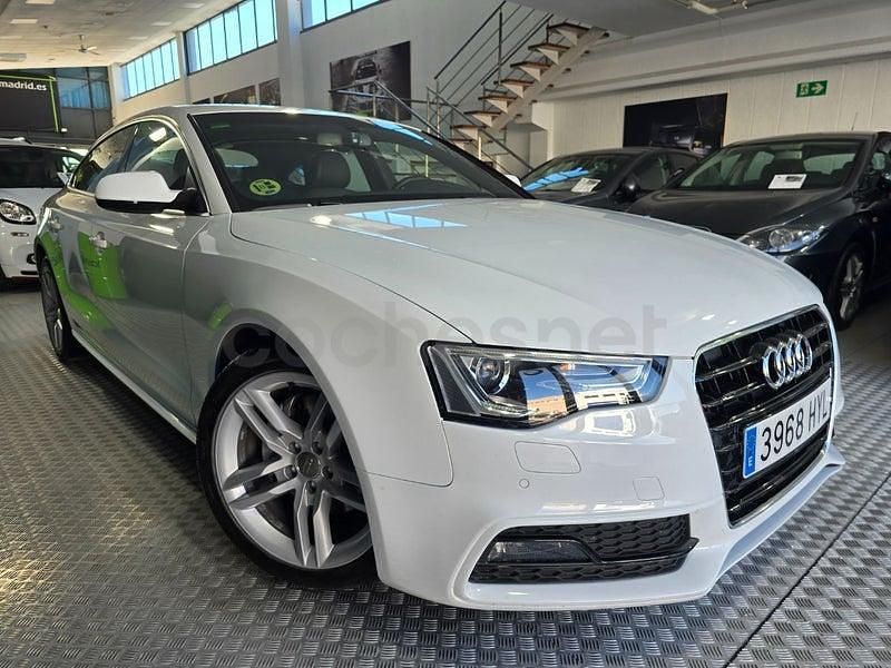 Usado Audi A5 Sportback S-Line 245 CV (180 kW) 2014 Blanco Utilitario