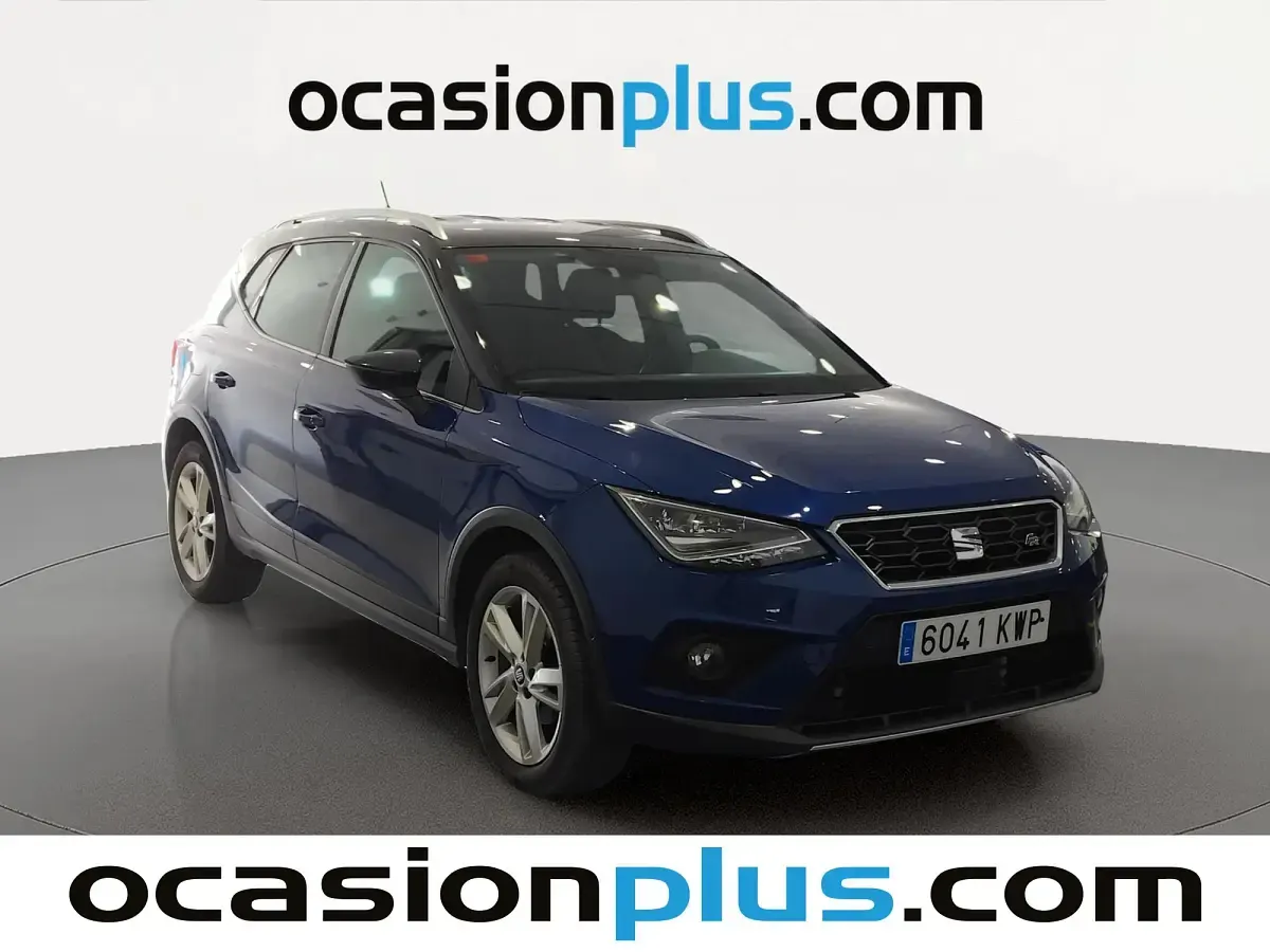 Usado Seat Arona FR 90 CV (66 kW) 2019 Azul SUV