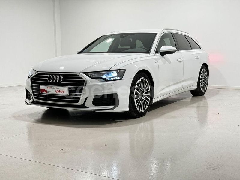 Blanco Usado 2023 Audi A6 S-Line Familiar | 39.490 € (Precio justo) - Imagen 1/4