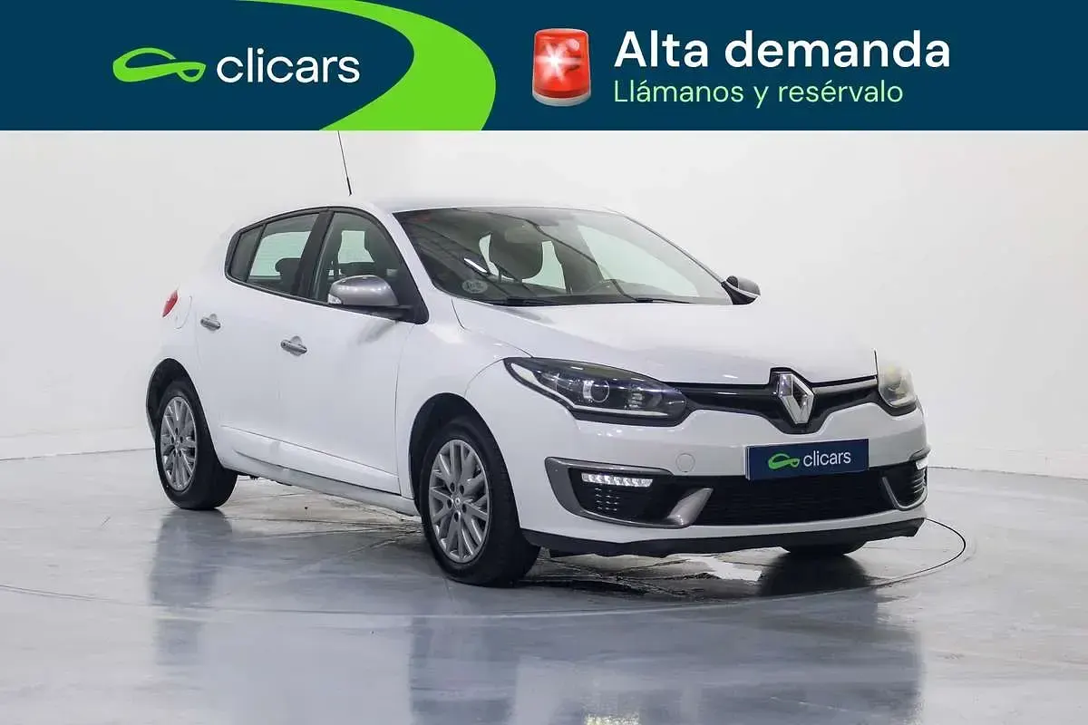 Usado Renault Mégane GT GT 110 CV (80 kW) 2014 Blanco Coupe