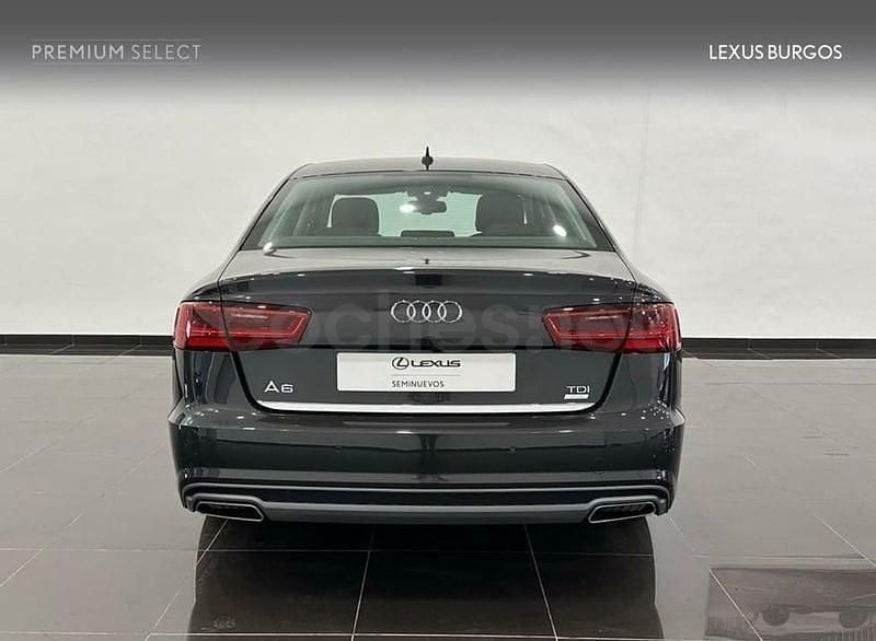 Usado Audi A6 S-Line 190 CV (139 kW) 2017 Negro Berlina