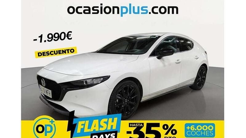 Usado Mazda 3 Homura-Line 122 CV (89 kW) 2023 Blanco Utilitario