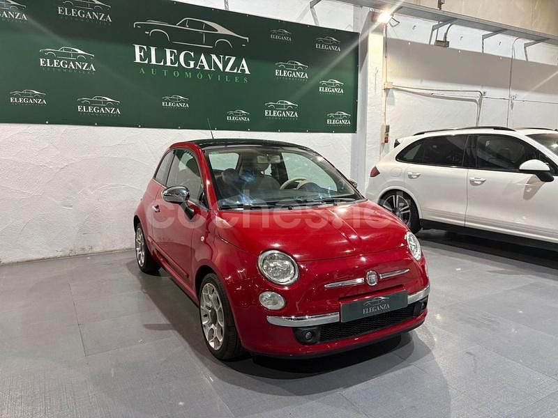 Usado Fiat 500 86 CV (63 kW) 2011 Rojo Berlina