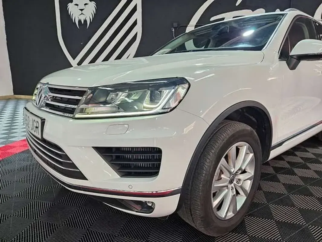 Usado VW Touareg Terrain Tech 262 CV (192 kW) 2015 Blanco SUV