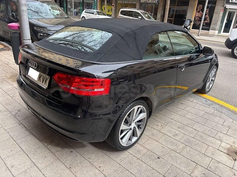 Usado Audi A3 Cabriolet Ambition 105 CV (77 kW) 2012 Negro Descapotable