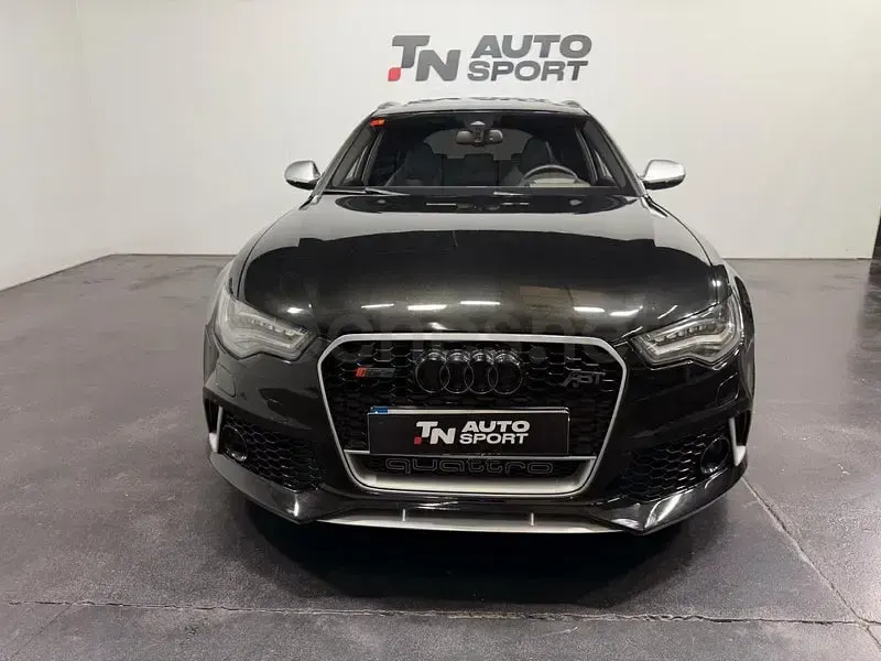 Usado Audi RS6 560 CV (411 kW) 2013 Negro Familiar
