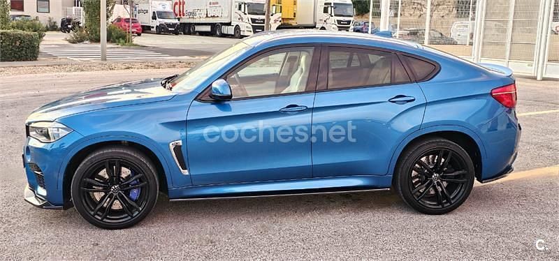 Usado BMW X6 555 CV (408 kW) 2015 Azul SUV