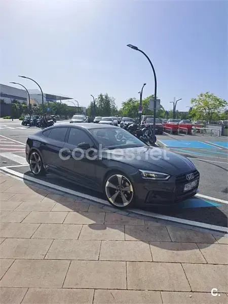 Usado Audi A5 Sportback 190 CV (139 kW) 2020 Gris / plata Utilitario