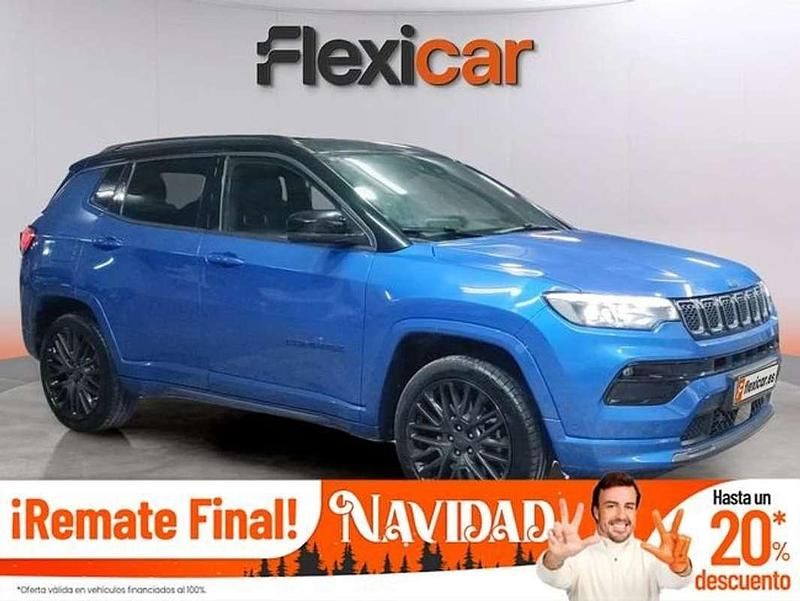 Azul Usado 2021 Jeep Compass SUV | 19.990 € (Precio justo) - Imagen 1/1