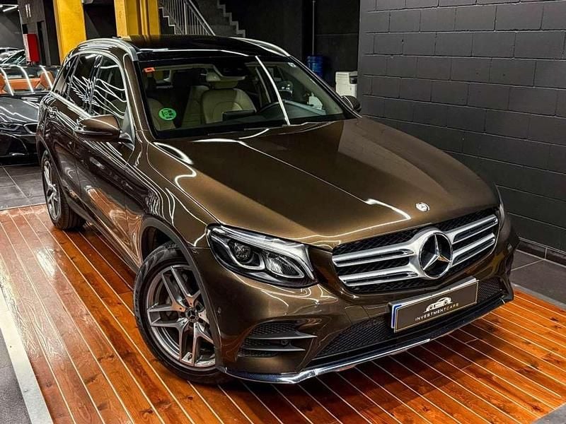 Marrón Usado 2017 Mercedes GLC220 SUV | 32.500 € (Precio justo) - Imagen 1/4