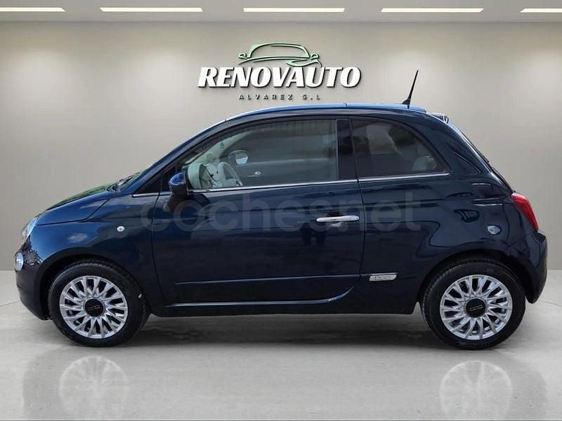 Usado Fiat 500 Lounge 69 CV (50 kW) 2019 Azul Berlina