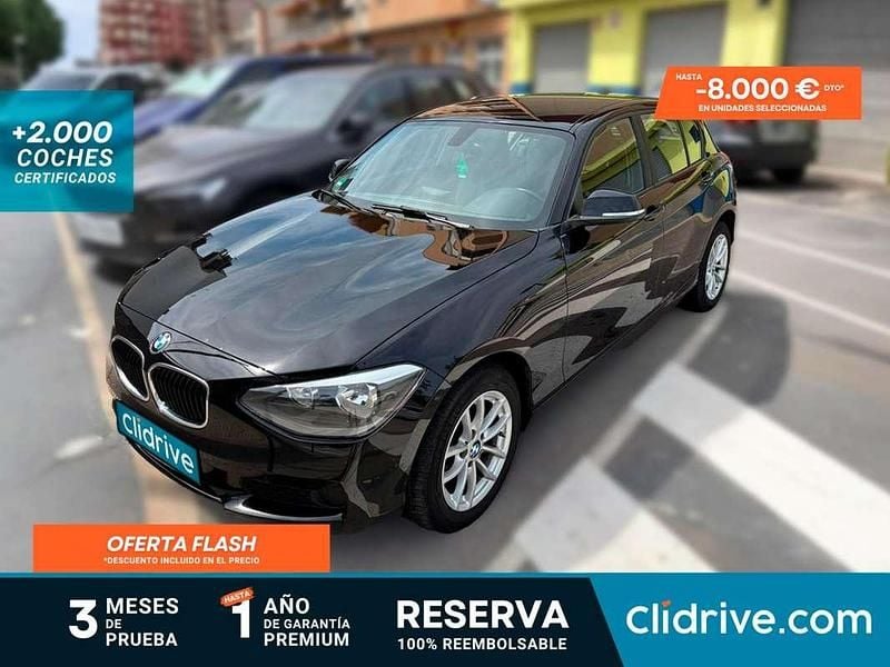 Negro Usado 2014 BMW 116 Utilitario | 9490 € (Buen precio) - Imagen 1/3