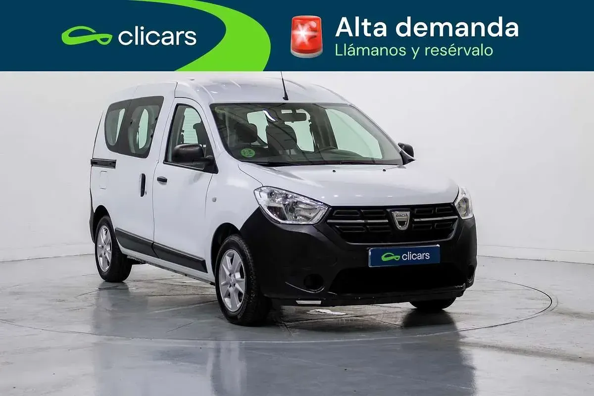 Usado Dacia Dokker Essentiel 95 CV (69 kW) 2020 Blanco Monovolumen