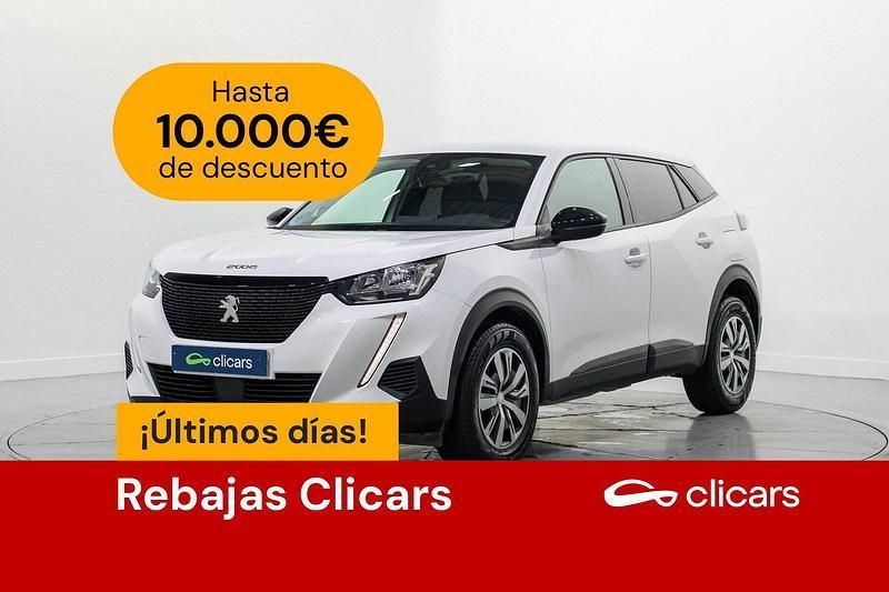 Blanco Usado 2022 Peugeot 2008 Active SUV | 16.290 € (Un poco caro) - Imagen 1/4